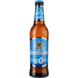   Krombacher Пиво безалкогольне  Alkoholfrei, світле, фільтроване, 0,5%, 0,33 л (4008287058529)