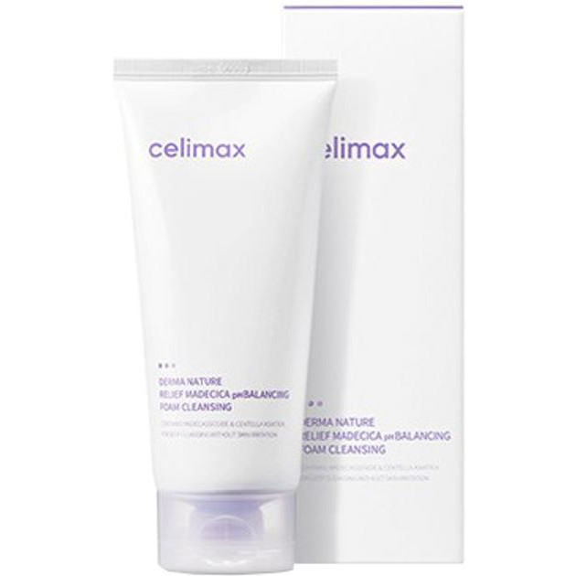 celimax - Derma Nature Relief Madecicia pH Balancing Foam Cleansing - Пінка для вмивання обличчя - 150ml - зображення 1