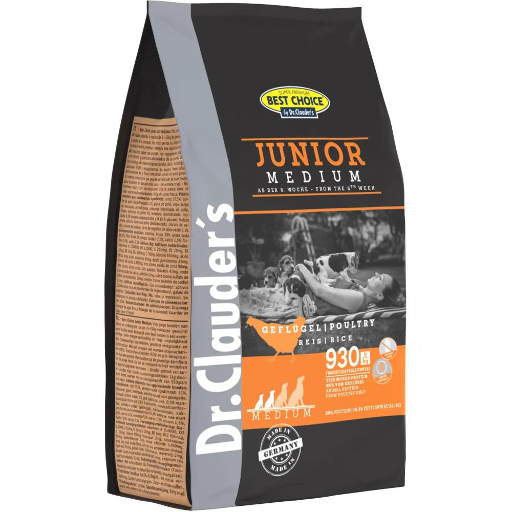 Dr.Clauder's Best Choice Junior Medium 0.35 кг (34002035) - зображення 1