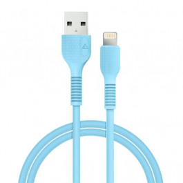   ACCLAB AL-CBCOLOR-L1BL USB to Lightning 1.2m Blue (1283126518188)