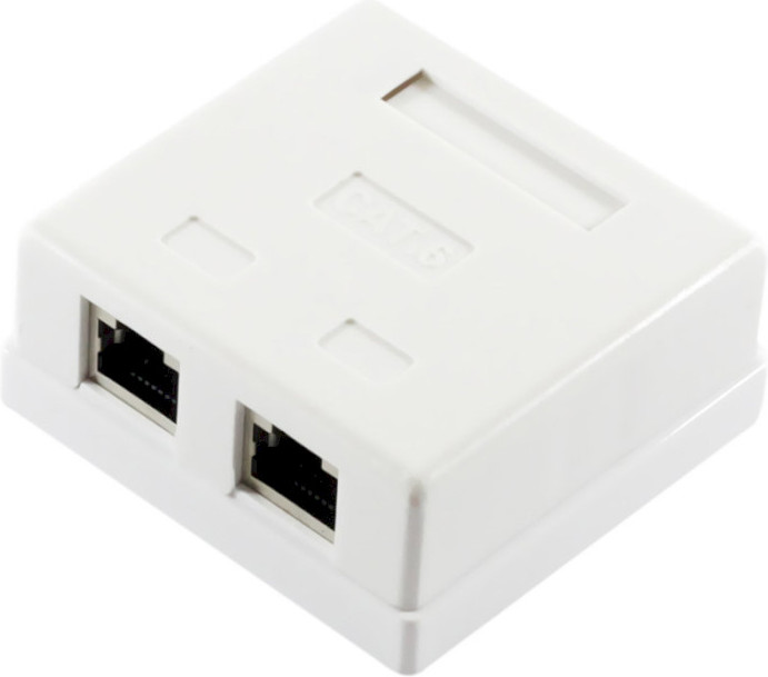 Ritar 2xRJ-45 Cat.6 FTP White (12473) - зображення 1