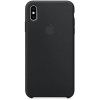 Apple iPhone XS Silicone Case - Black (MRW72) - зображення 1