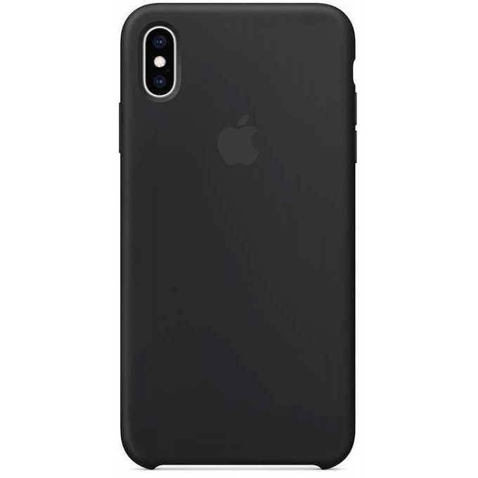 Apple iPhone XS Silicone Case - Black (MRW72) - зображення 1