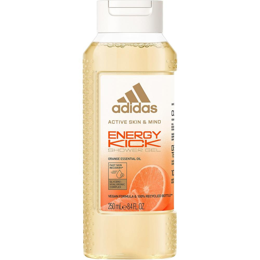 Adidas Гель для душу  Pro line Energy Kick 250 мл (3616303444471) - зображення 1