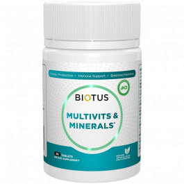   Biotus Multivits & Minerals 30 таблеток