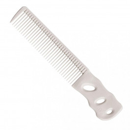   Y.S.Park Расческа  YS 206 B2 Combs Soft Type для стрижки белый