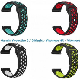   BeCover Набор ремешков 4 цвета Vents Style  для Garmin Vivoactive 3 / 3 Music / Vivomove HR / Vivomove Girl