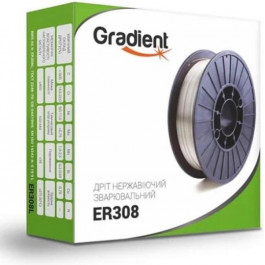   Gradient Нержавіючий зварювальний дріт ER308 (СВ04х19Н9) (0.8 мм, 1 кг)