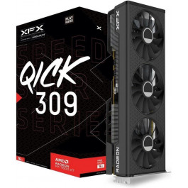   XFX Radeon RX 7600 XT Speedster QICK 309 (RX-76TQICKBP)