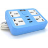 Voltronic TВ-Т15, 4роз, 3*USB Blue (ТВ-Т15-Blue) - зображення 1