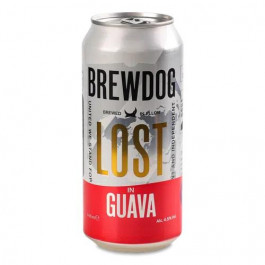   BrewDog Пиво  Lost In Guava світле, 4,5%, 0,44 л ж/б (918611) (5056025462434)