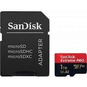   SanDisk 1TB microSDXC UHS-I U3 Extreme Pro A2 + SD Adapter SDSQXCZ-1T00-GN6MA