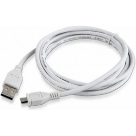   Cablexpert USB 2.0 AM to Micro 5P 1.8m White (CCP-mUSB2-AMBM-6-W)