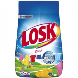   Losk Пральний порошок Color Автомат 32 цикли прання 4.8 кг (9000101805635)