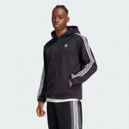   Adidas Худі чоловіче утеплене  Originals Fleece Hoodie IZ4802 M Чорне (4067894659123)