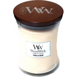   WoodWick Свеча ароматическая  medium vanilla bean 275г (5038581057835)