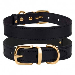   BronzeDog (Бронздог) Dog Collar Classic - Нашийник для собак шкіряний з литою латунною фурнітурою 3,0х43-56 см