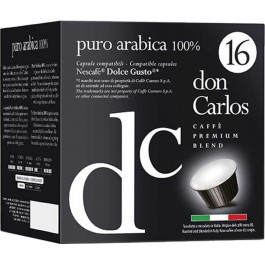   Carraro Don Carlos Puro Arabica капсулы 16 шт.