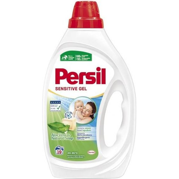 Persil Гель для прання  Сенситив 0.855 л 19 циклів прання (9000101560923) - зображення 1