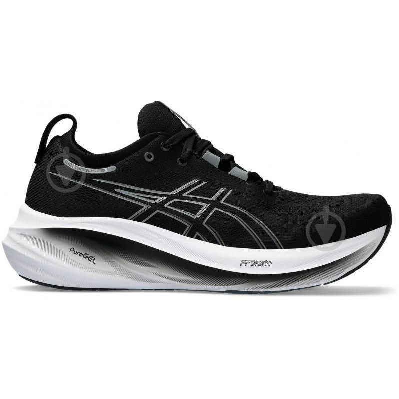 Asics Чоловічі кросівки для бігу  Gel-Nimbus 26 1011B794-001 44 (10US) 28 см Чорні (4550457123716) - зображення 1