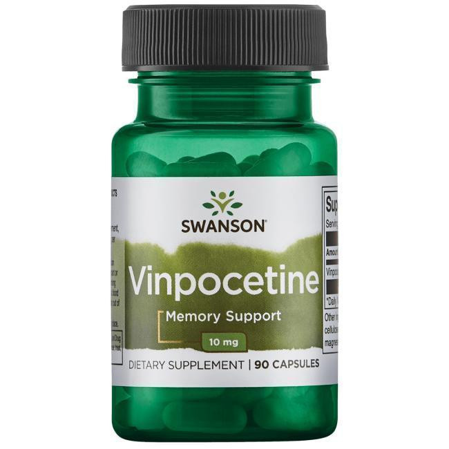 Swanson Vinpocetine 10 mg 90 Caps - зображення 1