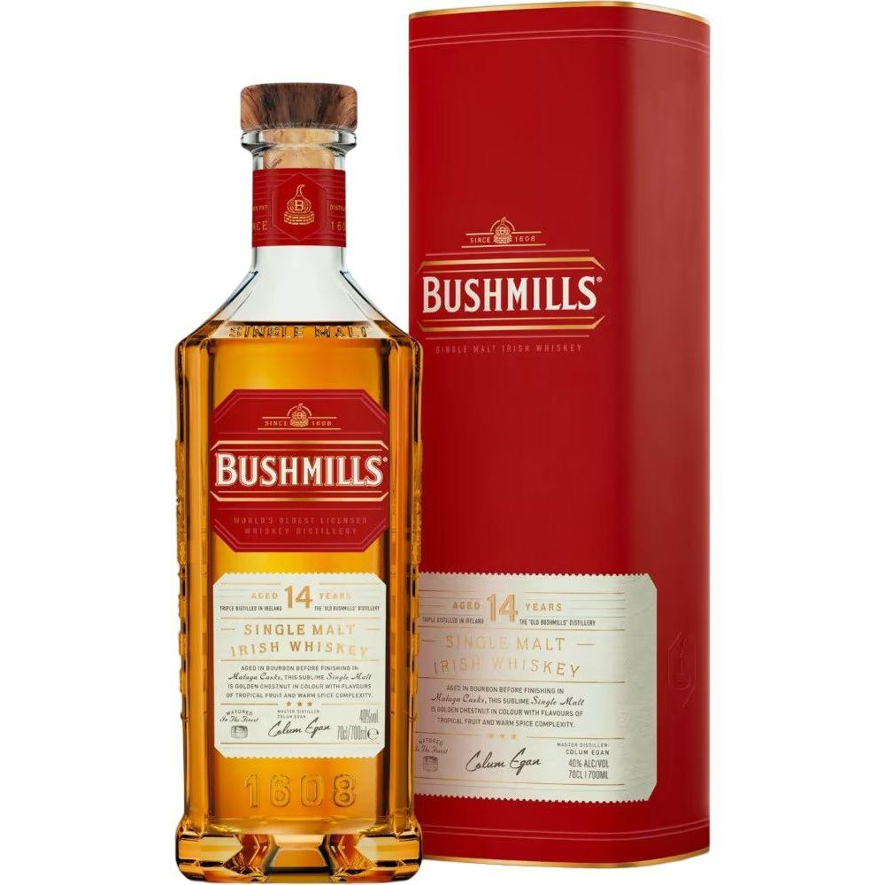 Bushmills Віскі  Single Malt Malaga 14 YO 40% 0.7 л в подарунковій упаковці (5055966820211) - зображення 1