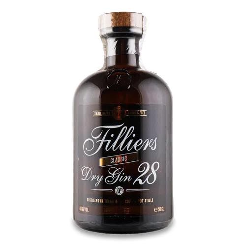 Filliers Джин  Dry Gin 28 Classic, 0.5 л (5412166701007) - зображення 1