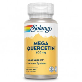   Solaray БАД Мега кверцетин, Mega Quercetin, Solaray, 60 капсул