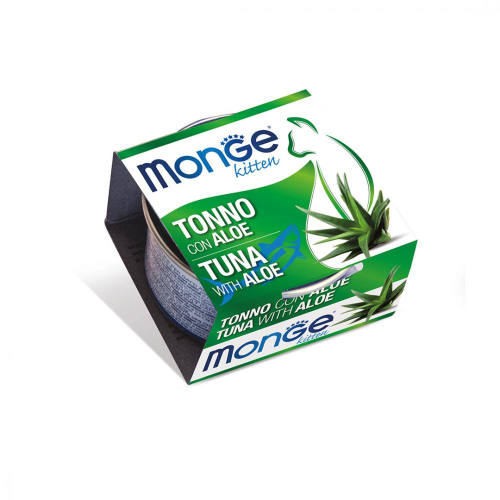 Monge Fruit Kitten Tuna With Aloe 80 г (70013291) - зображення 1