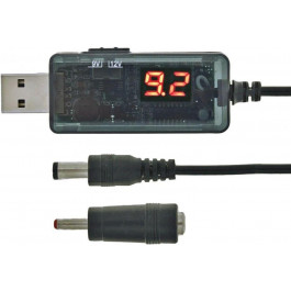   Maxxter USB-AM to 5.5/3.5mm 9/12V 0.8m (UB-DC9/12-0.8M)