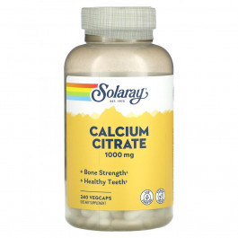   Solaray БАД Цитрат кальцію, Calcium Citrate, , 240 капсул