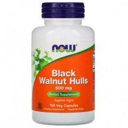   Now Foods Black Walnut 500 mg 100 caps (Черный орех)