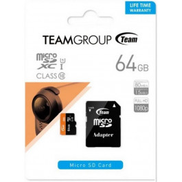   Apacer 128 GB microSDXC Class 10 UHS-I + SD adapter AP128GMCSX10U1-R