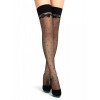  Панчохи Star Night Polka Dot Stockings With Bow Stocking, чорні - зображення 1