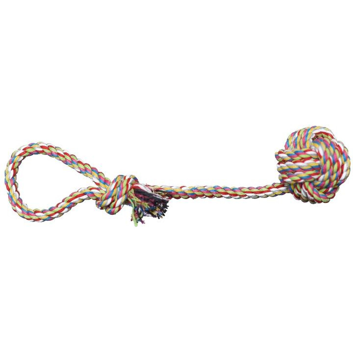 Pet Nova Іграшка для собак  Куля з бавовняної нитки 7.5 см (ROPE-BALL-7.5CM) - зображення 1