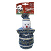 M-Pets (М-Петс) Christmas Dog Toy Bliz - Іграшка Скрипучий сніговик для собак 30х12х12 см (961130) - зображення 1