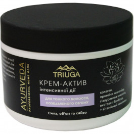   Triuga Herbal Крем-актив для тонких волос  Ayurveda Professional Home Care Сила, Объем и Сияние 300 мл (4820164640