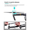 SK Пропелери лопаті гвинти для DJI Mavic Pro Platinum Quick Props 4шт Black/Silver (32861866063BS) - зображення 2