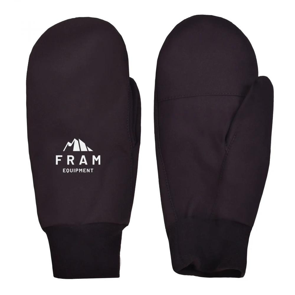 Fram Equipment Рукавиці AllFinger Softshell S чорний - зображення 1