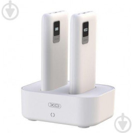   XO PR151 2x 10000mAh + Charging Base White