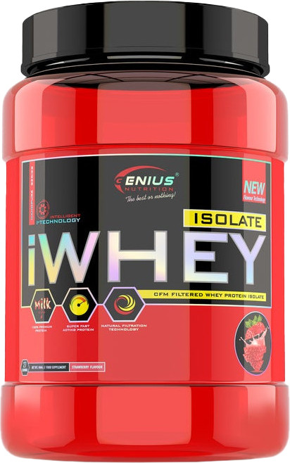 Genius Nutrition iWhey Isolate 900 g /28 servings/ Chocolate - зображення 1