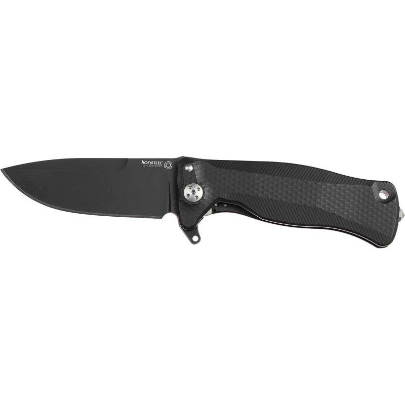 LionSteel SR11 Aluminum Black Blade black (SR11A BB) - зображення 1