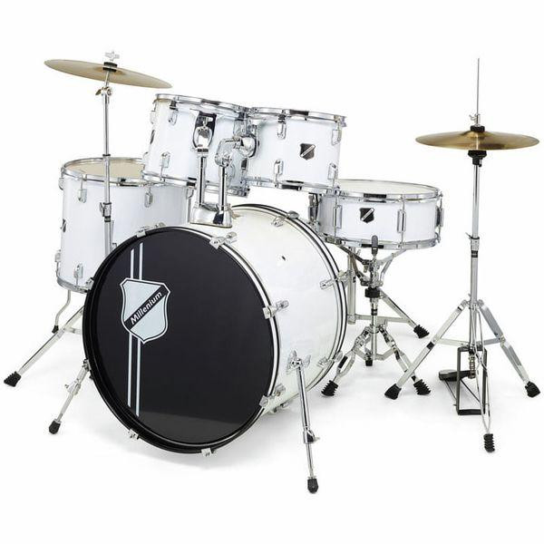 Millenium Focus 22 Drum Set White - зображення 1