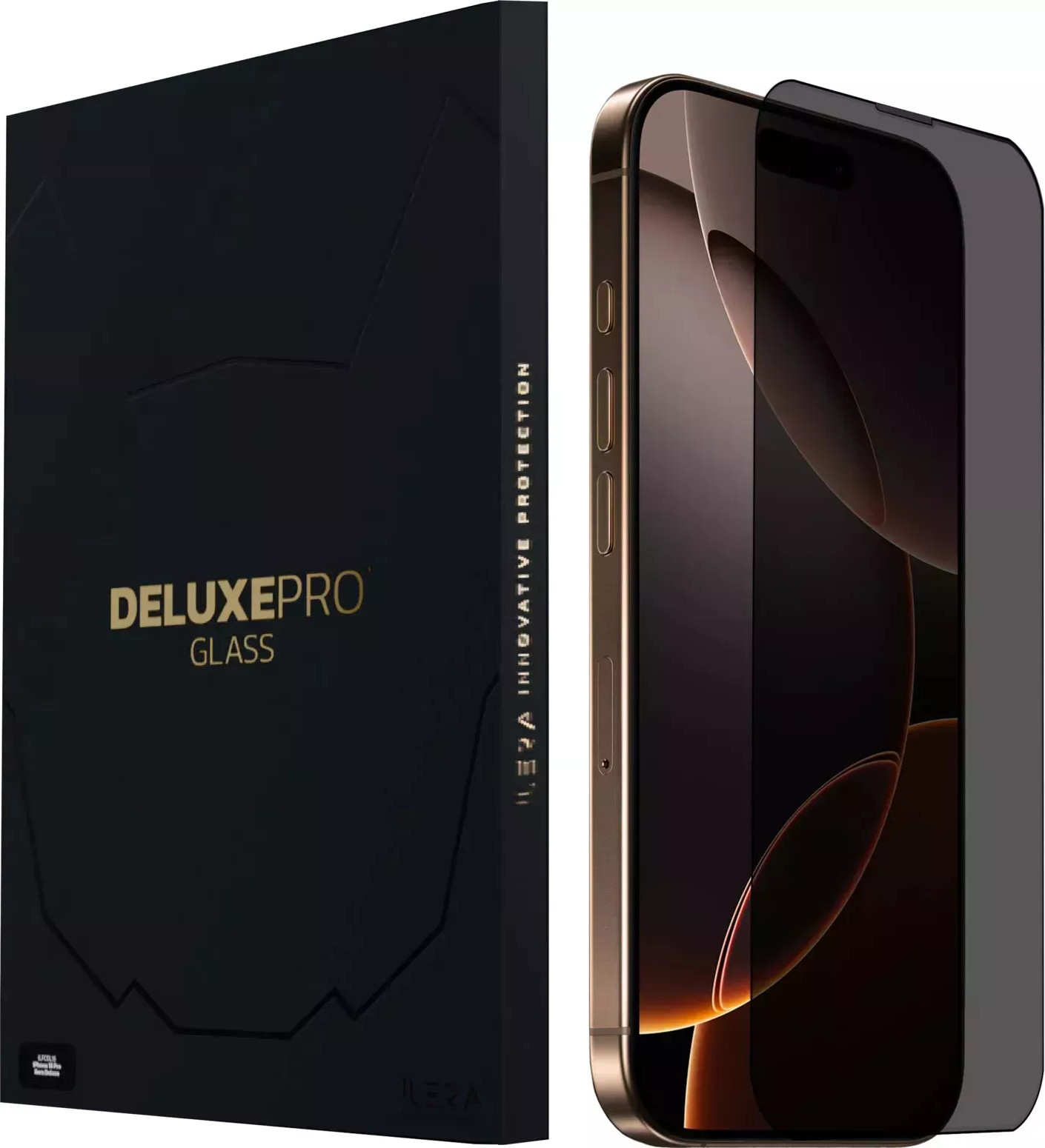 iLera DeLuxe Incognito FullCover Glass для Apple iPhone 16 Pro (iLInDL16PR) - зображення 1