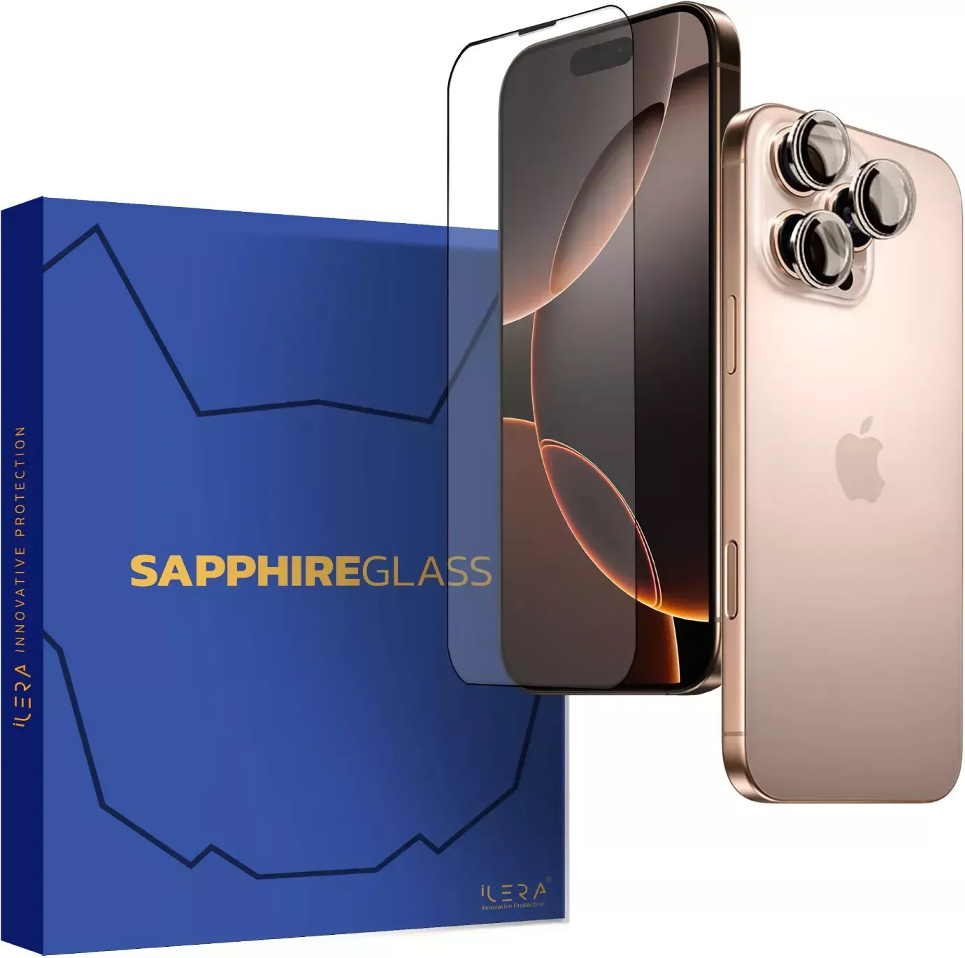 iLera Sapphire Ultra + Glass для Apple iPhone 16 Pro (iLSPDL+16PR) - зображення 1