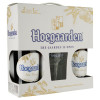 Hoegaarden Пиво  Wit Blanche світле, набір, 4.9%, 1,5 л (2x750 мл+келих) (4820034922255) - зображення 1