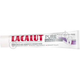   Lacalut Pure White Зубна паста 75 ml