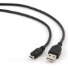 Cablexpert USB 2.0 AM to Micro 5P 1.8m Black (CCP-mUSB2-AMBM-6) - зображення 1