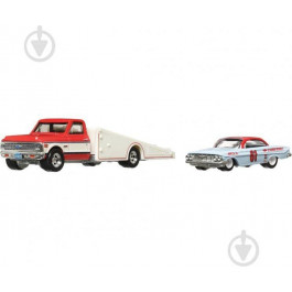   Hot Wheels Car culture Team Transport автомодель 61 Impala та транспортер 72 Chevy Ramp Truck (FLF56/HKF40)