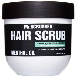   Mr. Scrubber Скраб для шкіри голови та волосся  Hair Scrub Menthol Oil, 250 мл